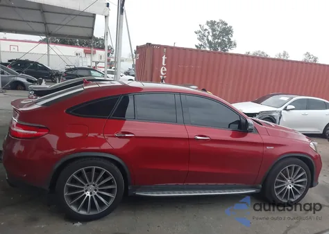 2019 Mercedes-Benz Amg Gle 43 Coupe 4Matic z USA, uszkodzony, nr VIN 4JGED6EB0KA142137